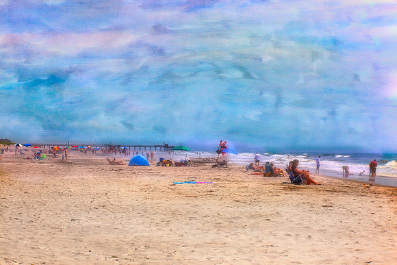 Jersey shore Avalon Beach.