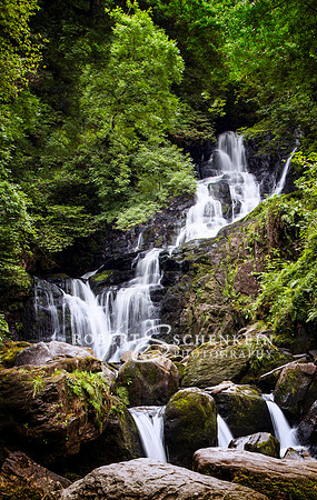 Killarney National Park's Torc Waterfall is located in one of  Ireland's most beautiful areas.